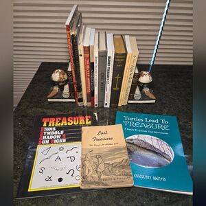 15 Assorted Treasure Hunting Books Inc. First edition 1930 & 1962 (Autographed)